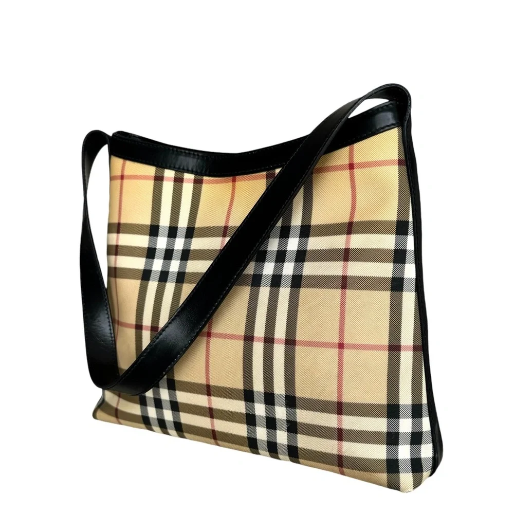 BURBERRY Vintage Nova Check Shoulder Bag